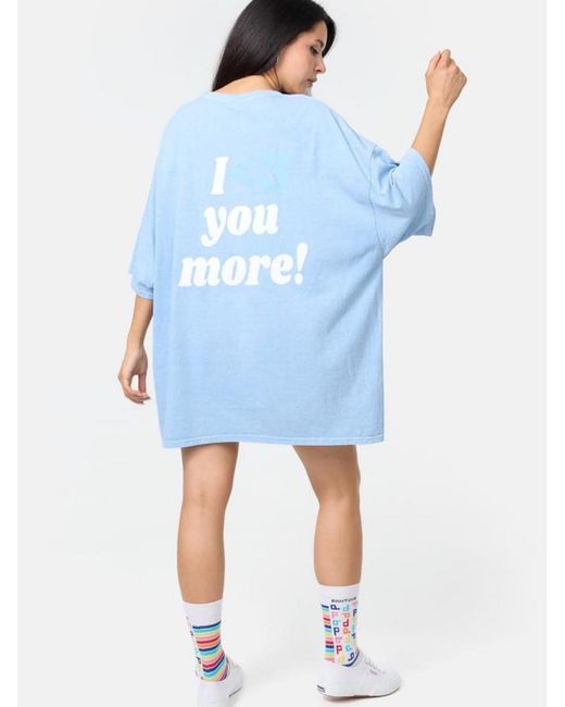Worldclassca Blue Oversizeshirt