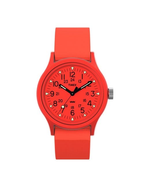 Timex Analoguhr Mk1 in Red für Herren