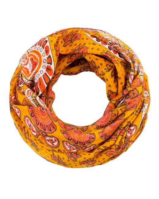 Sunsa Orange Schlauchschal
