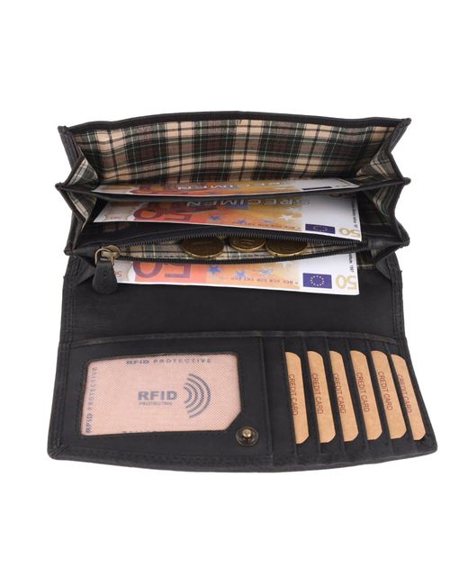 Benthill Black Portemonnaie