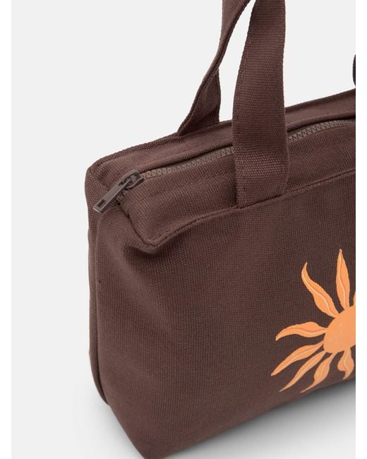 Pull&Bear Brown Strandtasche