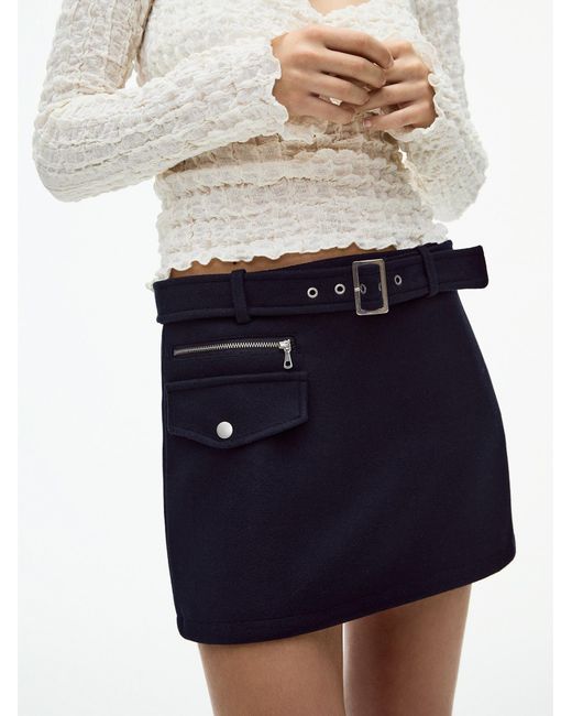 Pull&Bear Blue Rock