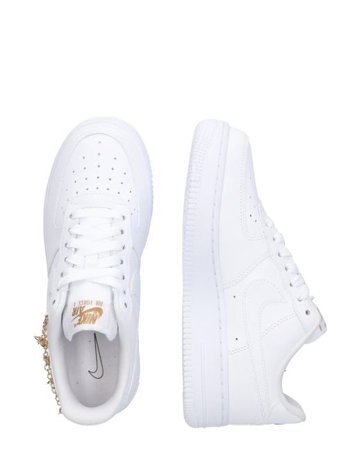 Nike White Sneaker 'Air Force 1 '07 Lx'