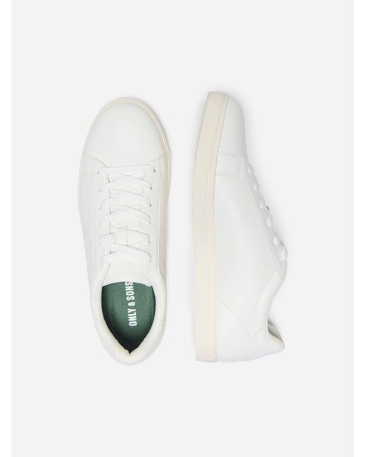 Only & Sons Sneaker Onsjake in White für Herren