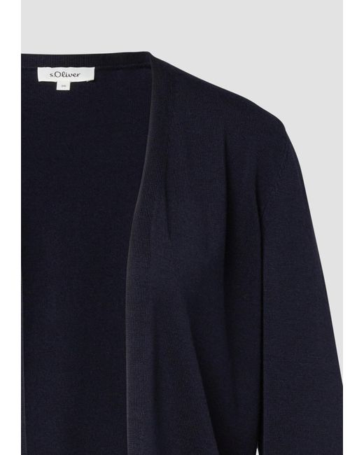 S.oliver Blue Strickjacke