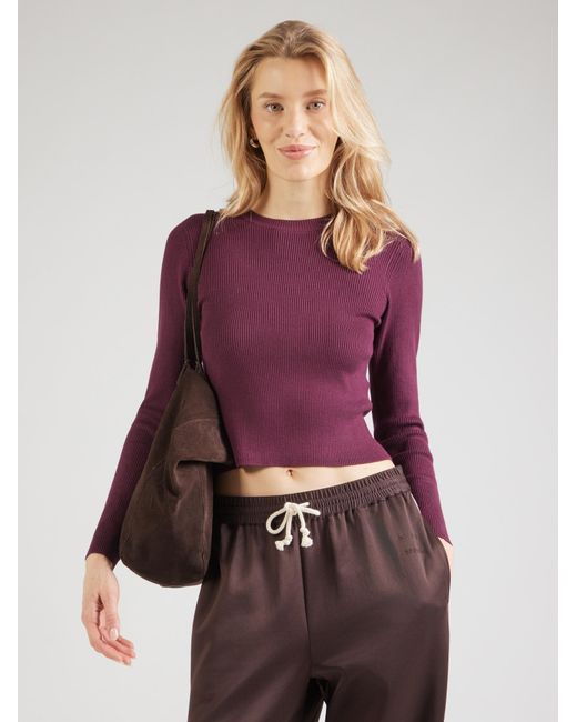 Numph Purple Pullover Shelba
