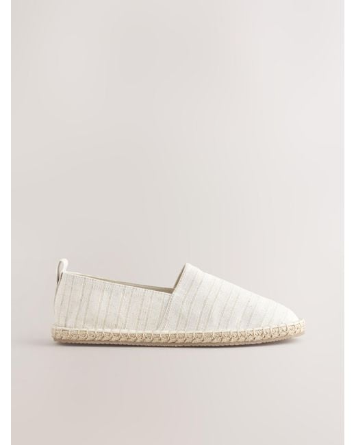 Next Espadrilles in White für Herren