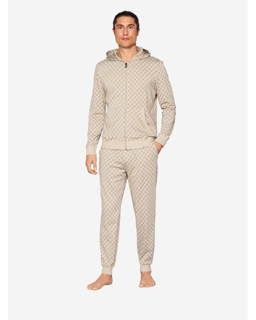 Joop! Pyjamahose Leisure in Natural für Herren