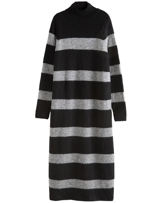 Next Black Strickkleid