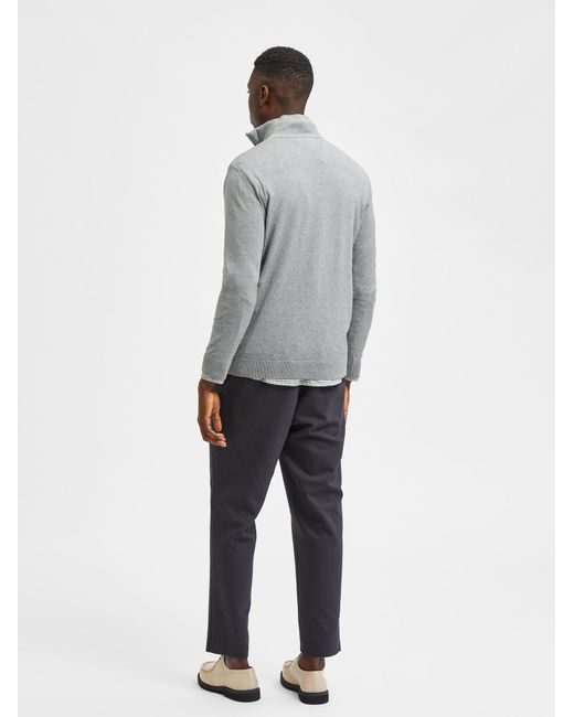 SELECTED Pullover Berg in Gray für Herren