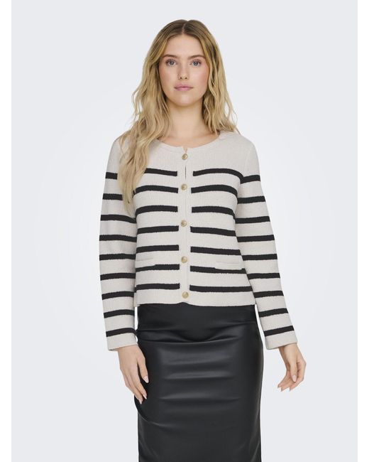ONLY Black Strickjacke 'Onllaura'