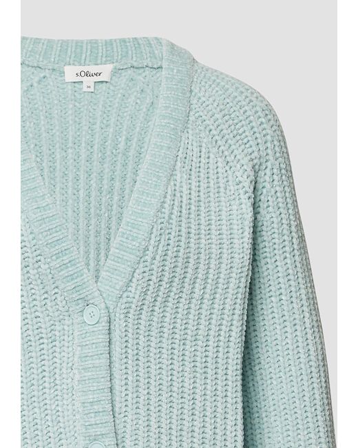 S.oliver Blue Strickjacke
