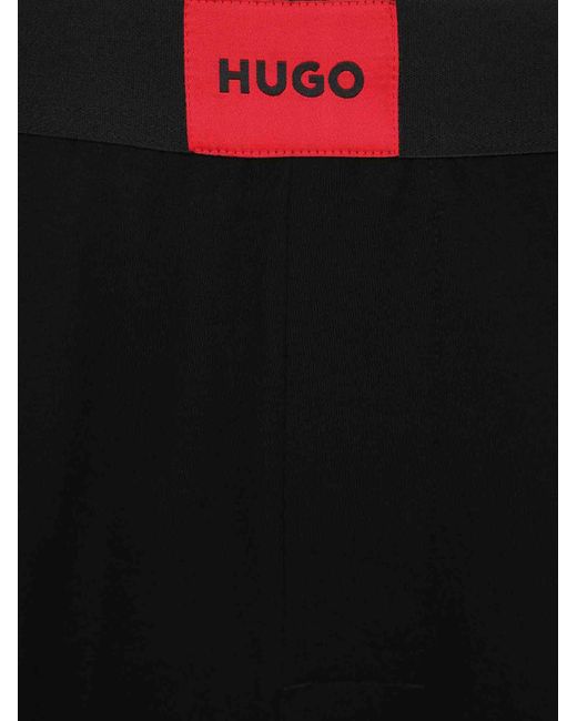 HUGO Pyjama Galaxy in Black für Herren