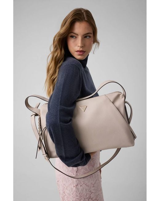 Guess Natural Schultertasche Devon