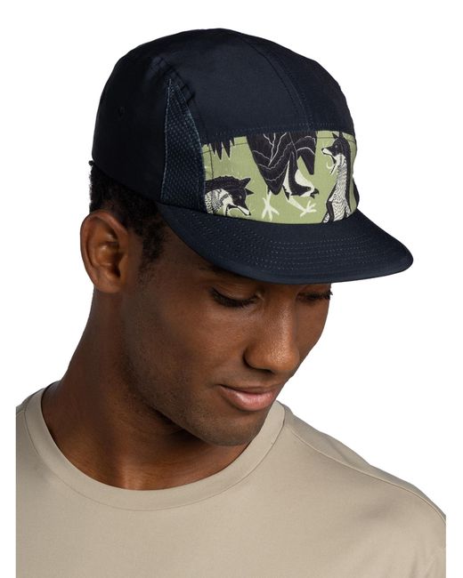 Buff Black Cap 5 Panel Go