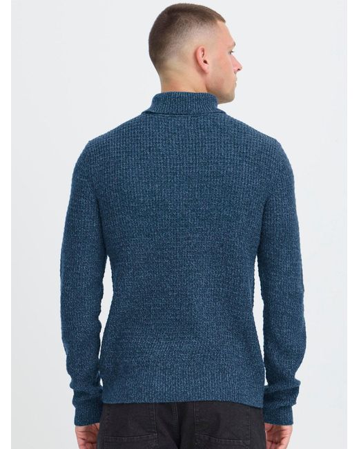 Blend Rollkragenpullover in Blue für Herren