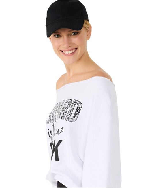 No Matter What White Pullover