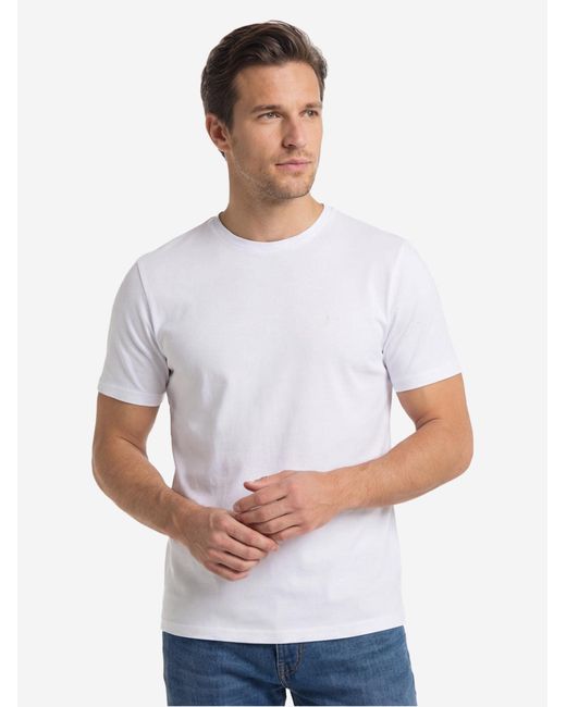 Redmond Shirt Basic in Blue für Herren