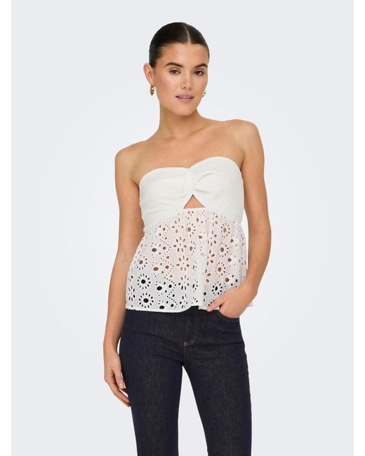 ONLY White Top 'Onlaurora'