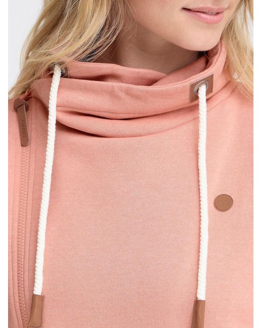 Oxmo Pink Sweatjacke Mille