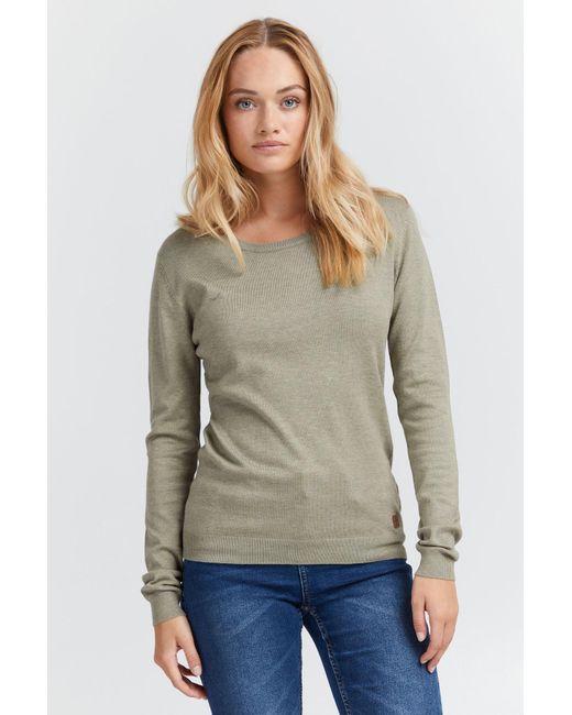 Oxmo Gray Strickpullover 'edda'