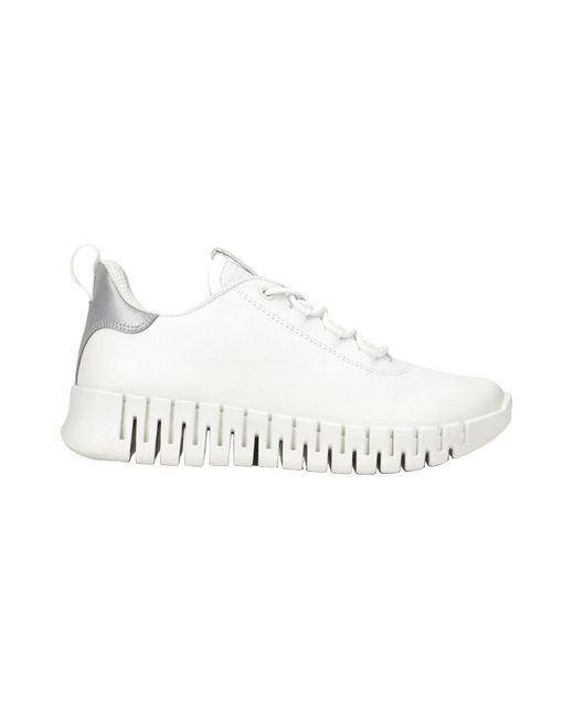 Ecco White Schnürschuh