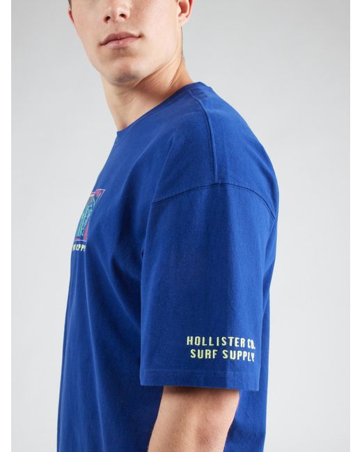 Hollister T-Shirt in Blue für Herren