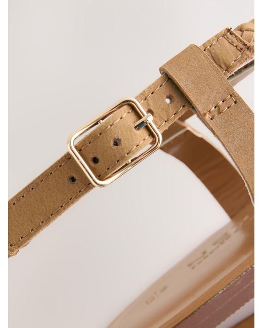 Next Metallic Sandale
