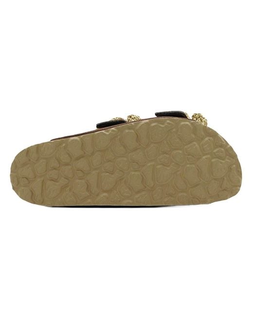 Desa Brown Pantolette Folien