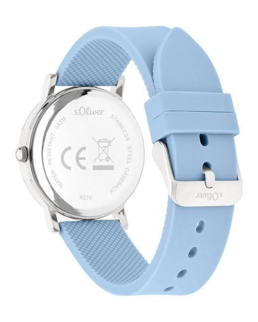 S.oliver Blue Analoguhr