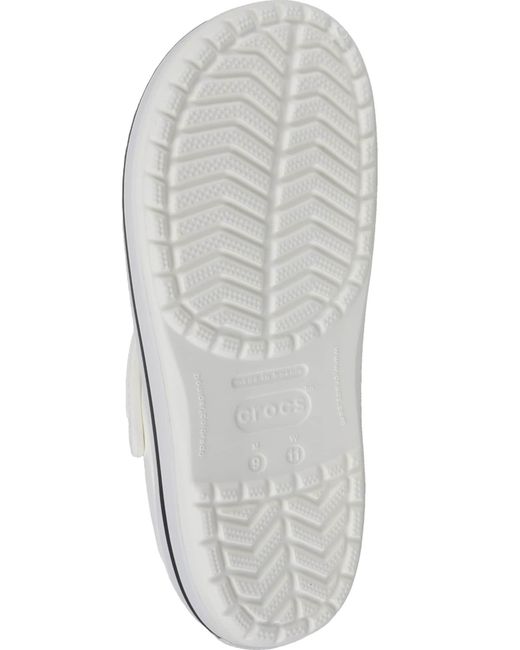 CROCSTM Clogs Crocband in White für Herren
