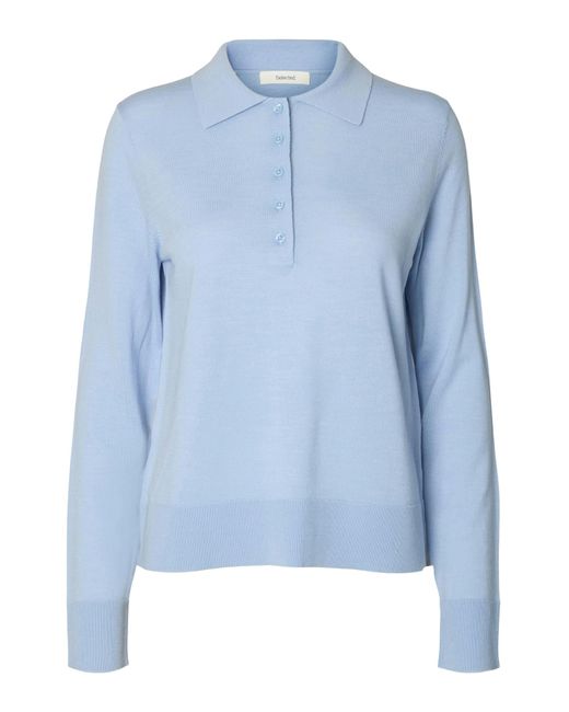 SELECTED Blue Pullover Slfthea