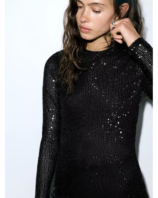 Pull&Bear Black Kleid Pacific
