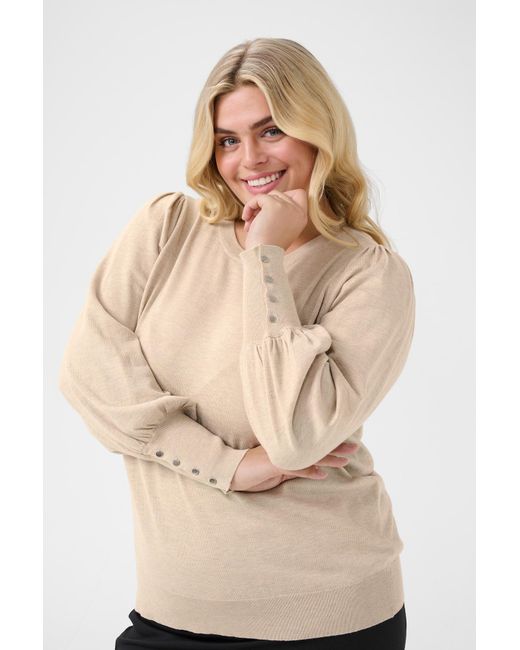 Kaffe Natural Pullover Lizzy