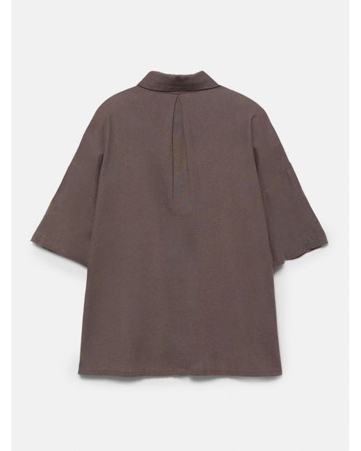Pull&Bear Brown Bluse
