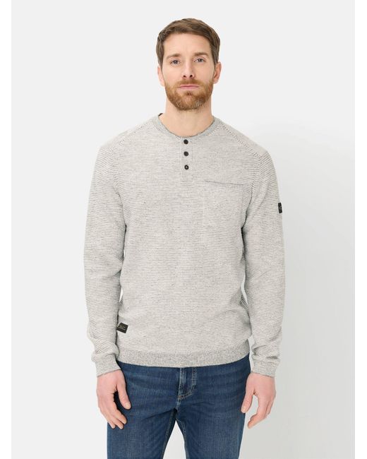 Camel Active Pullover in Gray für Herren