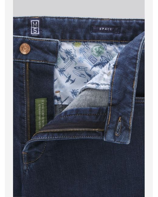 Meyer M5 Five Pocket Denim in Blue für Herren