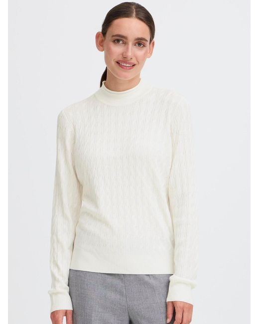 Oxmo White Pullover