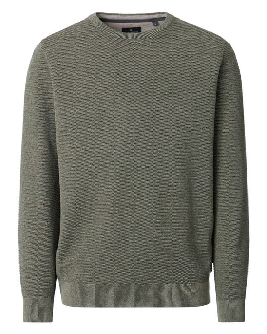CASA MODA Pullover Basic in Green für Herren