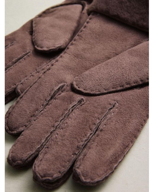 Next Brown Fingerhandschuhe