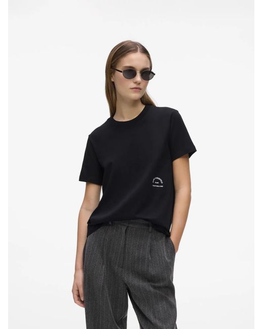 Karl Lagerfeld Black T-Shirt Rue St-Guillaume
