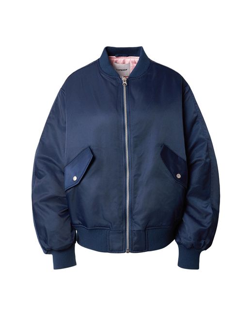 TOPSHOP Blue Jacke Ava