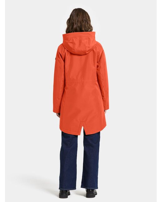 Didriksons Orange Winterjacke Alana