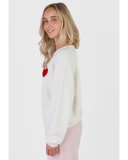 KLEINIGKEIT White Pullover
