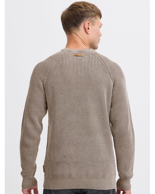 INDICODE Pullover Rockford in Gray für Herren