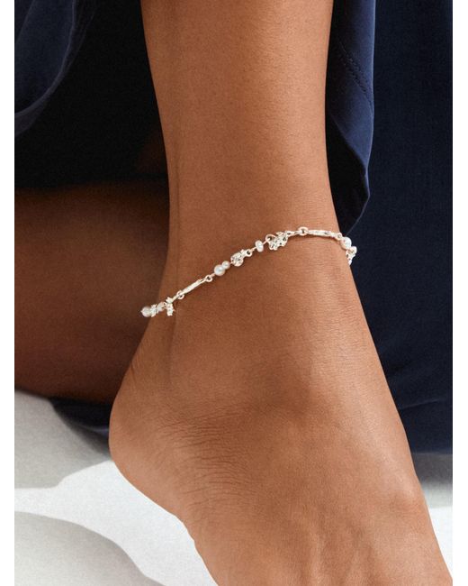 Pilgrim White Fußschmuck