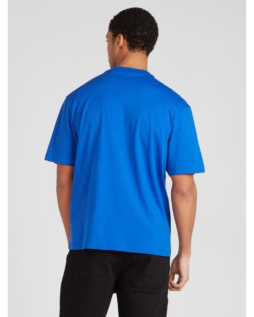 HUGO T-shirt 'nalayo' in Blue für Herren