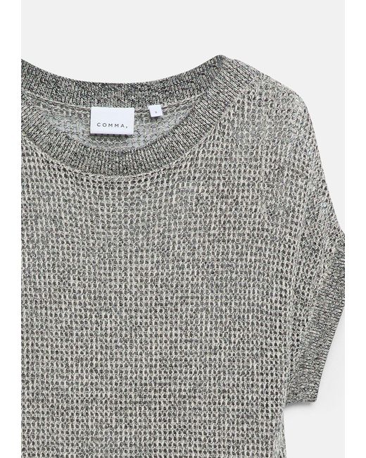 Comma, Gray Pullover