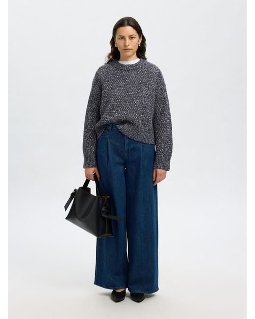 SELECTED Blue Pullover