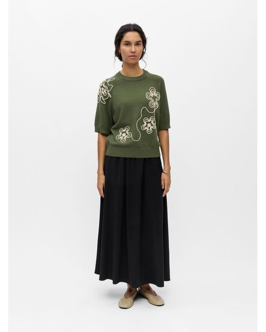 Object Green Pullover Objlaney